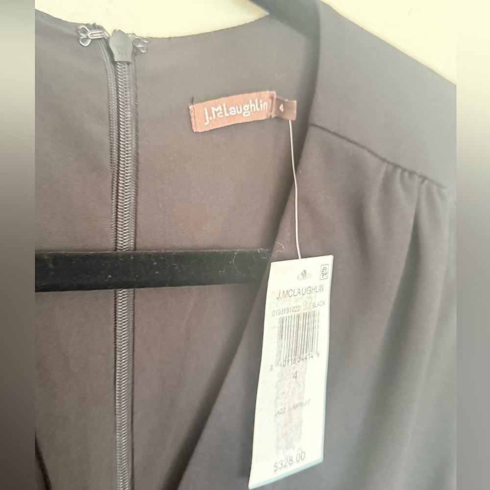 J. McLaughlin Classic Black Jumpsuit, Pockets, Back Zip- Size 4 - Picture 11 of 16